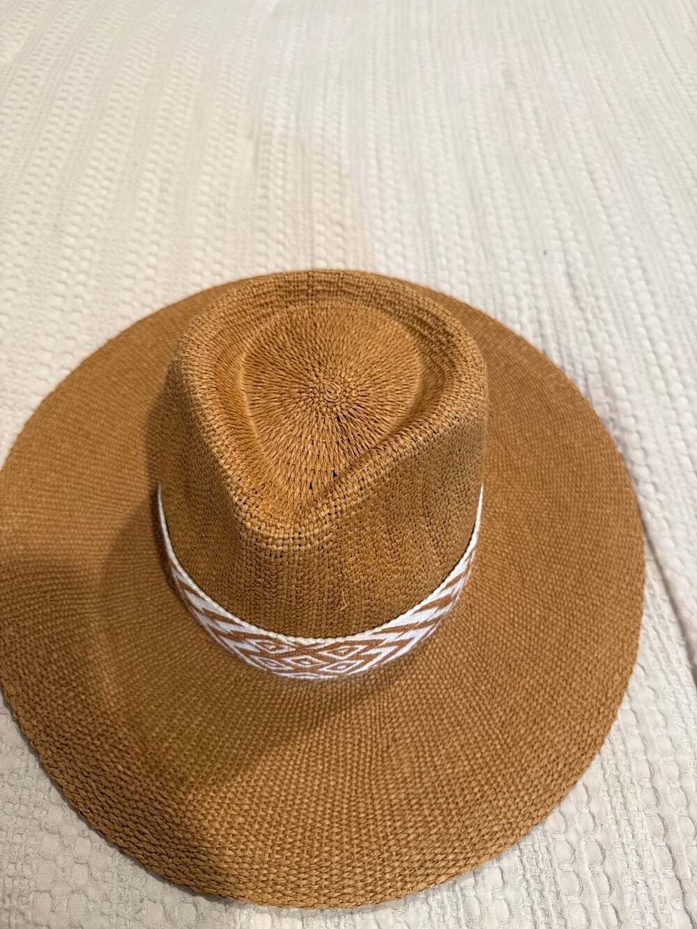 Nikki Beach Chelsea Toyo Straw Rancher Hat, One Size - Picture 3 of 6
